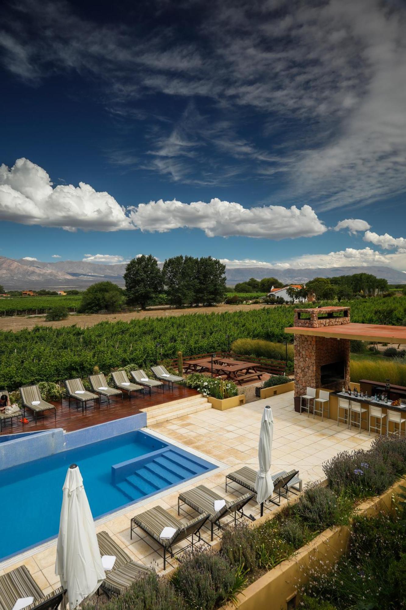 Grace Cafayate Hotell Eksteriør bilde A vineyard in the Uco Valley